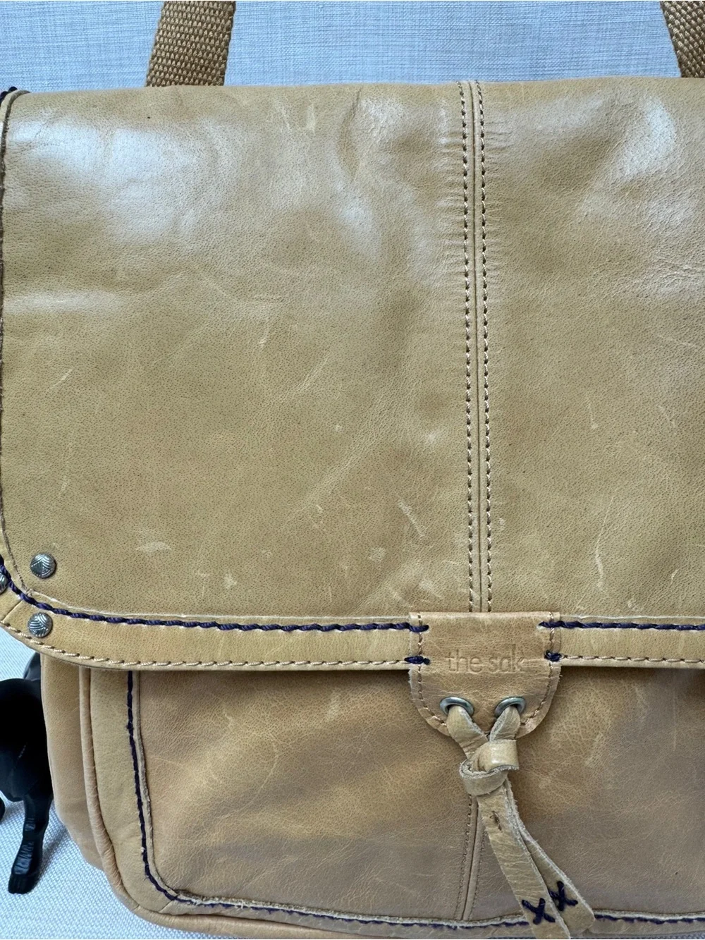 The Sak Ventura Convertible Leather Backpack Crossbody Bag